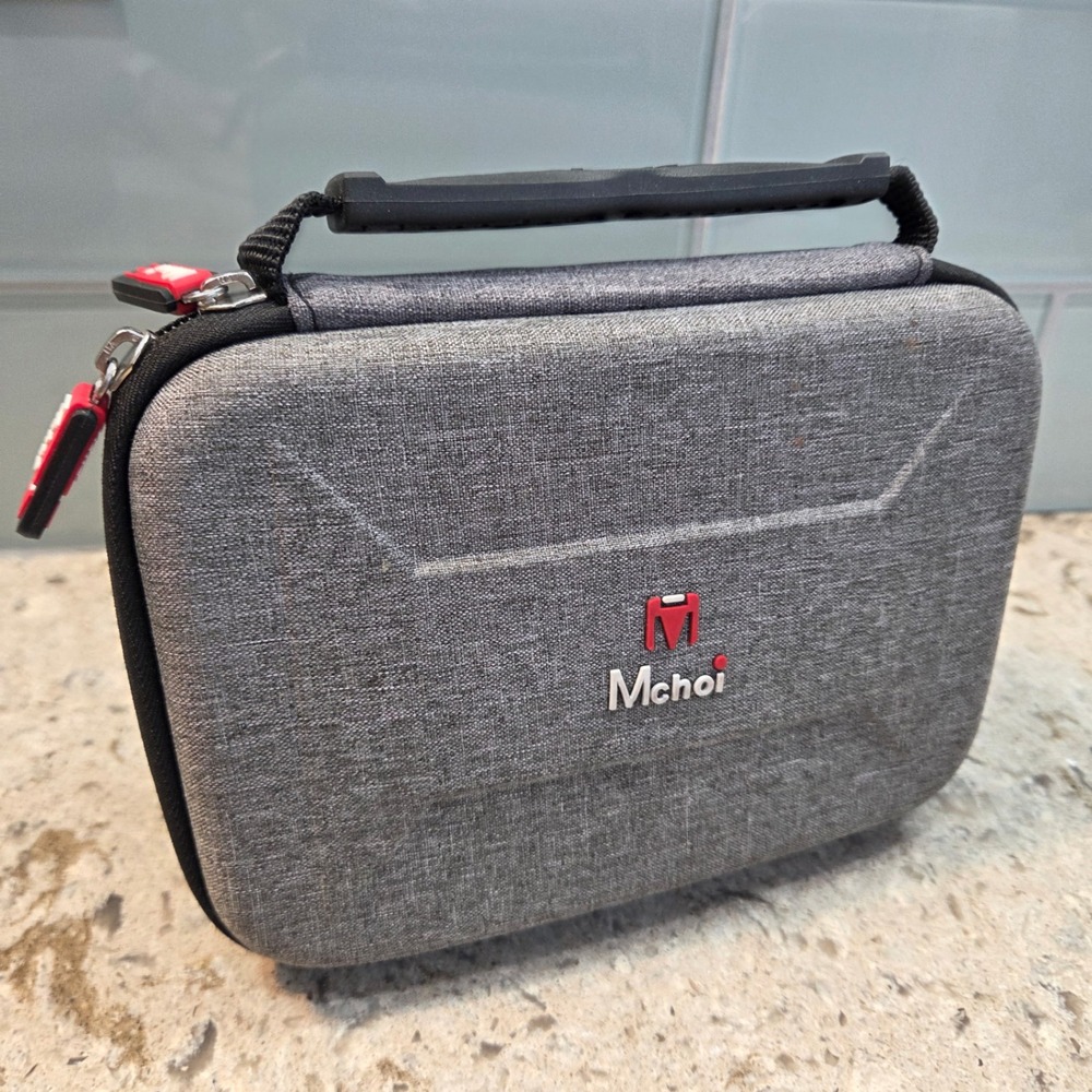 Mchoi Hard Shell Universal Electronics Organizer Case Gray EVA Carrying Bag‎